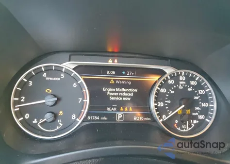 2021 Nissan Sentra Sv z USA, uszkodzony, nr VIN 3N1AB8CV8MY246264